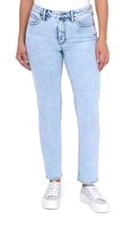 Seven 7 Ladies High Rise Slim Straight Jean Size 6 Lynx Seven7 NEW picture