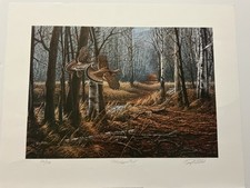 Terry Redlin Old Loggers Trail (Mild Imperfections) picture