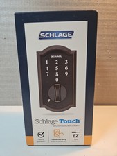 Schlage Touch Aged Bronze Camelot Deadbolt - BE375 VCAM 716 picture