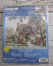 VTG 2000 Janlynn Devon Cottage Cross Stitch Kit 61-162 Marty Bell SEALED picture