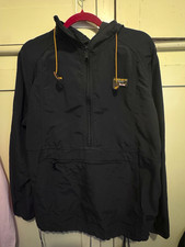L.L.Bean Men's Full Zip Hooded Hoodie Jacket w/ Pockets Black Size M Reg picture