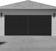 Garage Door Insulation Curtain, Magnetic Thermal Weatherproof Screen, 9×8 Ft picture