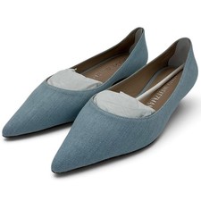 Stuart Weitzman Emilia Women's Size 7.5 Light Blue Flats NWOB picture