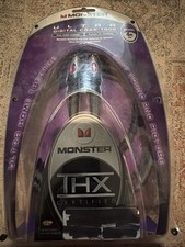 Monster Cable Ultra  Fiber Optic 24k Gold THX 1000 Digital 4Ft Component NEW picture
