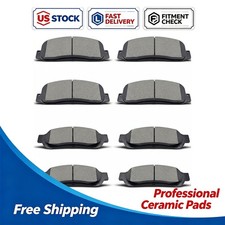 Front Rear Ceramic Brake Pad For 2009 2010 2011 2012 Ford F-250 F-350 Super Duty picture