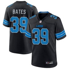 Men's Jake Bates Black 2nd Alternate All Stitched Jersey #39 NEW picture