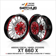 Switchy Graphics Yamaha XT 660 X Stickers for Rims Wheels Stickers picture