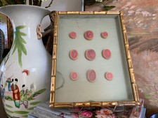 Rare Collection of 18th Century Plaster Grand Tour Intaglios Italy Circa 1775 picture