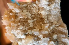 Dogtooth Calcite Crystal Cluster Pugh Quarry Ohio 3+ LB Vintage Collection picture