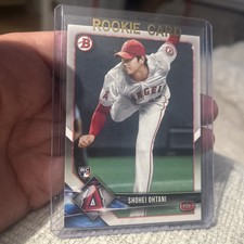 2018 Bowman #49 Shohei Ohtani ROOKIE  Los Angeles dodgers  picture
