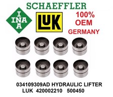 LUK INA OEM Camshaft Lifters, Followers Tappet 034109309AD GERMANY OE picture