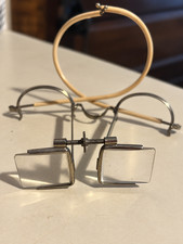 Vintage American Optical Magnifying Eyeglasses Surgical Jeweler Loupe picture