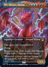 MTG Niv-Mizzet, Parun Borderless - Ravnica Remastered #438 picture