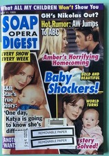 Marj Dusay Signed Inside SOAP OPERA DIGEST Magazine May 11 1999 All My Children picture