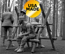 WW2 German Soldiers Latrine 1/35 WWII Scale Diorama 3D Resin Printed USA MADE picture