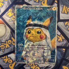 Sheikh Pikachu Pokemon Card picture