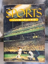 1st Issue Sports Illustrated August 16, 1954 with Cards & Air Mail Reply VGEX picture