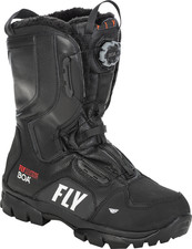 Fly Racing Marker Boa Boots Black Cold Weather Waterproof Snowmobile Adult 10 picture