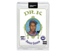 Dwight Gooden by Don C #360 Topps Project 2020 - 1985 Topps Rookie Art picture