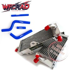 Aluminum Radiator+Blue Hose for 1996-2001 Yamaha YZ125 YZ 125 1997 1998 1999 00 picture
