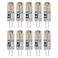 [10 Pack] LED G4 1.1W T3 10W Replacement JC Bi-Pin Base 12V 3000K Soft White picture
