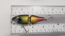 Arcadia Reef Jet-link Jointed Swimbait 70mm 10g Hand Made - Paint Crack On Belly picture