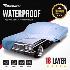 Chevrolet Impala 2/4-Door1958-1971 Custom Fit Waterproof Car Cover 18 Layer picture