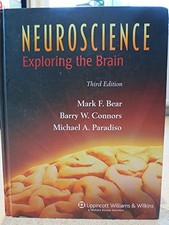 Neuroscience: Exploring the Brain, 3rd Edition - Hardcover - GOOD picture