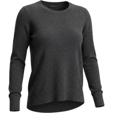 Quince Crewneck Sweater Womens Small Gray Excellent Cotton Cashmere Blend picture