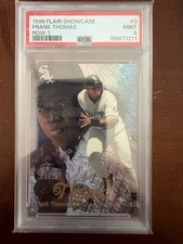 1998 Flair Showcase - Row 1 Frank Thomas #3 PSA 9 picture