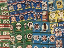 FLEER 1980s Baseball MLB Team Stickers LOT OF 130+ Cards - SEE OUR FEEDBACK picture