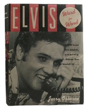 Jerry Osborne ELVIS : WORD FOR WORD  1st Revised Edition 1st Printing picture