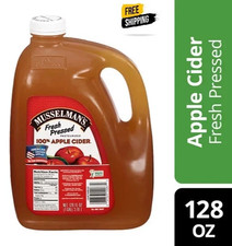 Musselman's 100% Apple Cider, Fresh Pressed, 128 fl oz Brand New Item picture