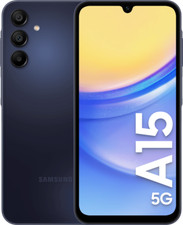 Samsung Galaxy A15 5G 128GB 6GB Dual SIM GSM Factory Unlocked Smartphone Blue picture