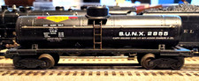 Lionel 2855 SUNOCO Oil Tank Car in good restored condition, LOOKS GREAT picture