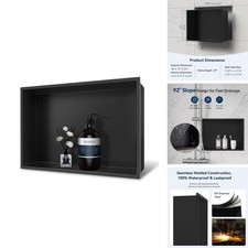 BATHFINESSE Shower Niche 18