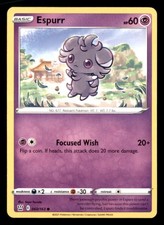 Espurr 060/163 Battle Styles Pokemon Near Mint Saya Tsuruta picture