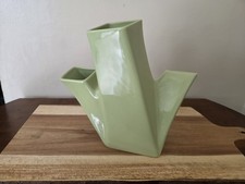 Vintage ALESSI Ceramic Vase Designed by Hani Rashid  picture