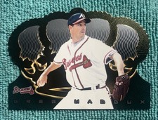 1999 Pacific Crown Royale GREG MADDUX Die Cut Card #16 **SCARCE** *HOF* **MINT** picture