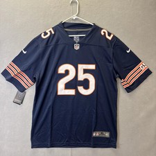 Kyle Monangai #25 Bears Stitched Navy Blue On Field Jersey NWT picture