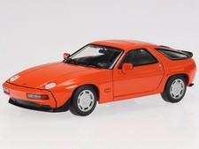Porsche 928 S 1979 orange diecast model car 940068122 Maxichamps 1:43 picture