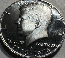 1976 S Kennedy Bicentennial Half Dollar Proof 40% Silver $0.50 custom Order picture