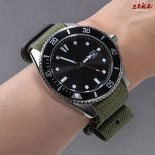 18mm 20mm 22mm 24mm Ballistic Durable Military Nylon Wrist Watch Band Strap picture
