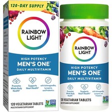 Rainbow Light Men's One High Potency Multivitamin 120 Count Non GMO picture