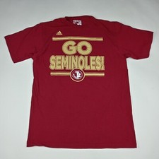 ADIDAS Florida State Seminoles T-Shirt NCAA Men's Size Large Short Sleeve picture