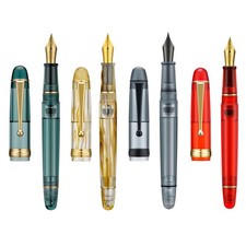 Asvine V126 Vacuum Filling Fountain Pen EF/F/M/1.1 Nib, Matte Acrylic Office Pen picture