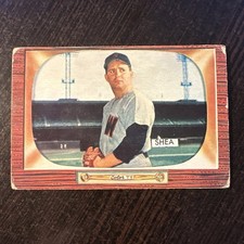 1955 BOWMAN #207 SPEC SHEA G-VG *Hot Corner Vintage* D picture