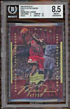 1999 Upper Deck Athlete Of The Century #38 Michael Jordan /50 Gold BGS 8.5 picture