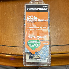 PowerCare G70 20 in Semi-Chisel Chainsaw Chain 462-940 Fits Homelite Echo Poulan picture