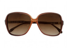 Vintage Ray-Ban Geraldine Bausch & Lomb Sunglasses Brown Gradient Oversized - US picture